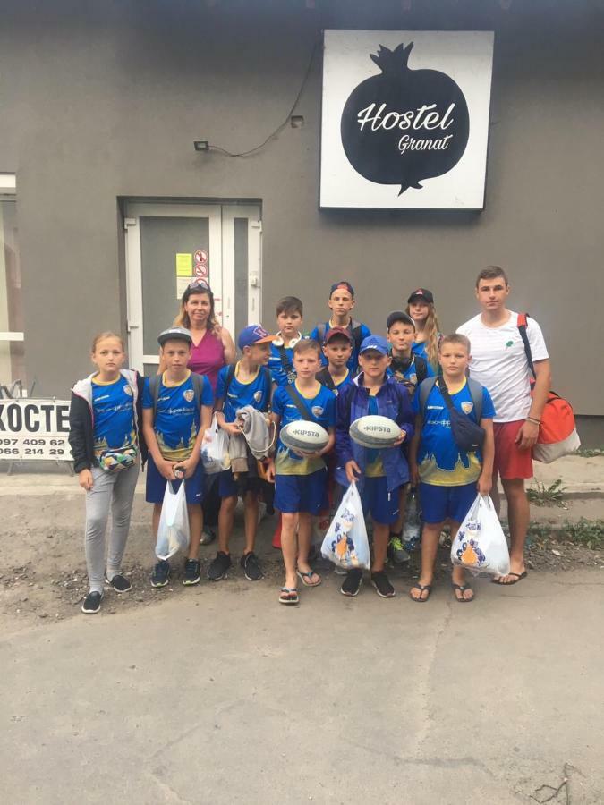 Hostel -Hotel Granat Rivne City Eksteriør bilde